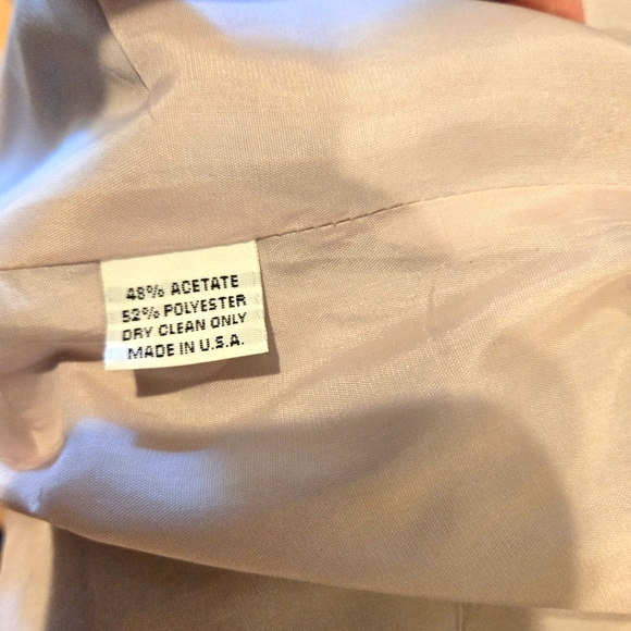 Sunny Names Pale Blue Woman's Business Suit Decorative Zipper Pockets, Size 12 - Picture 12 of 13